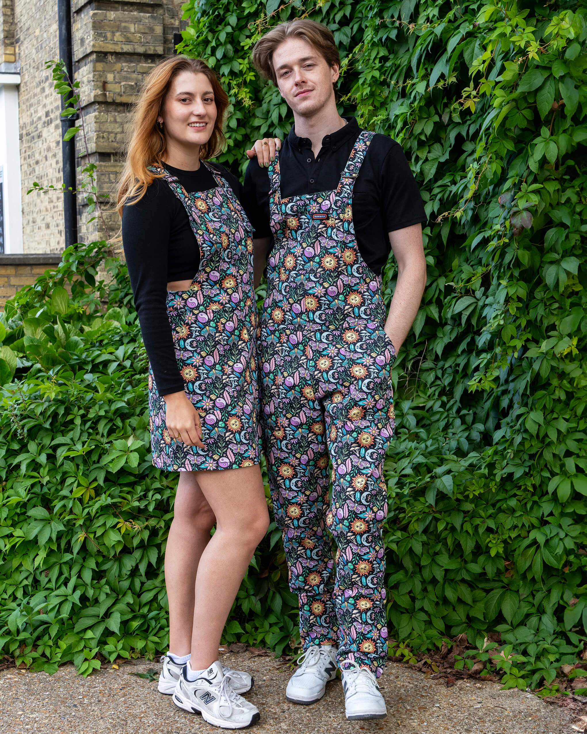 Boho Summer Stretch Twill Dungarees - Image 5