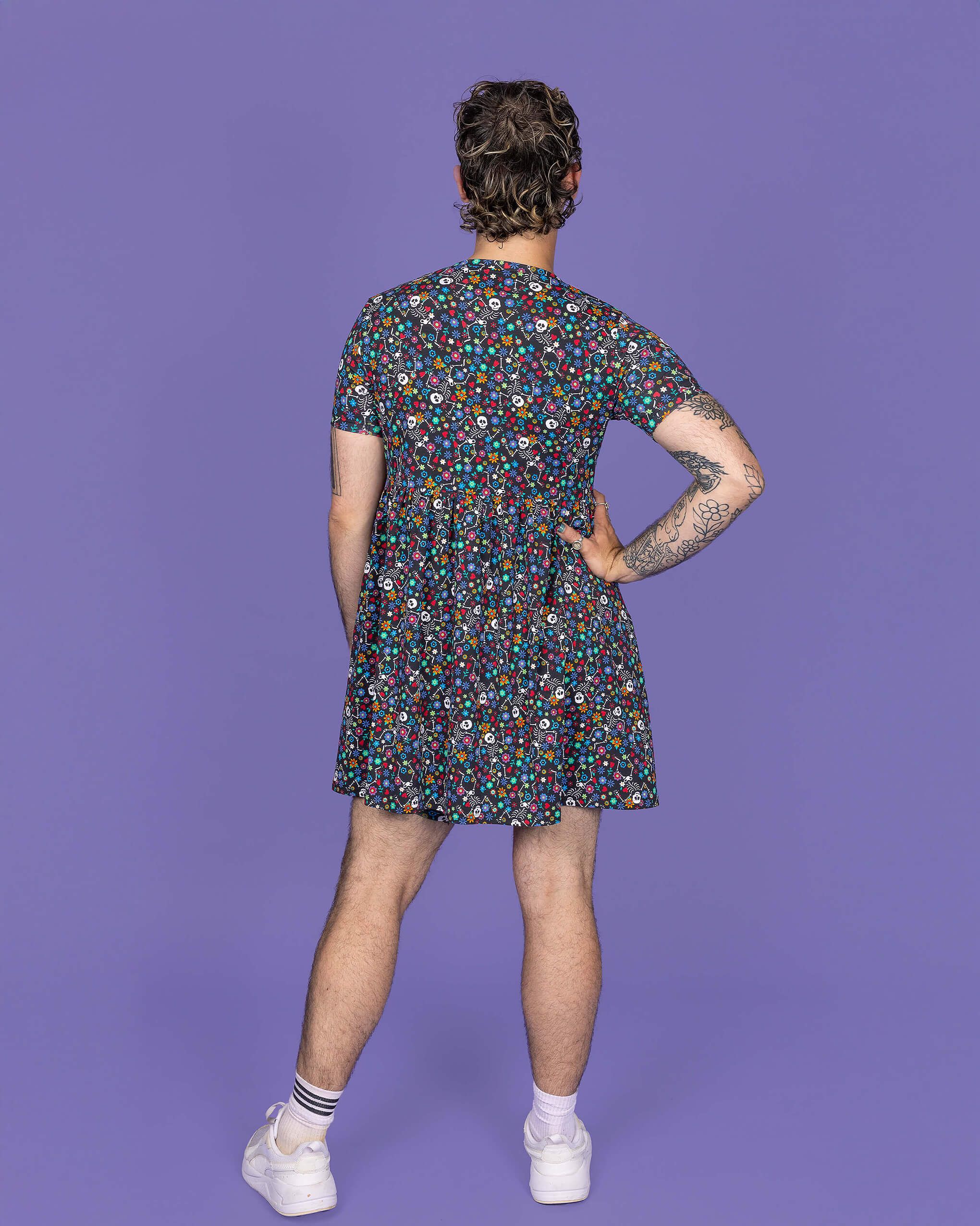 Boogie Bones Oversized Smock Dress - Image 11