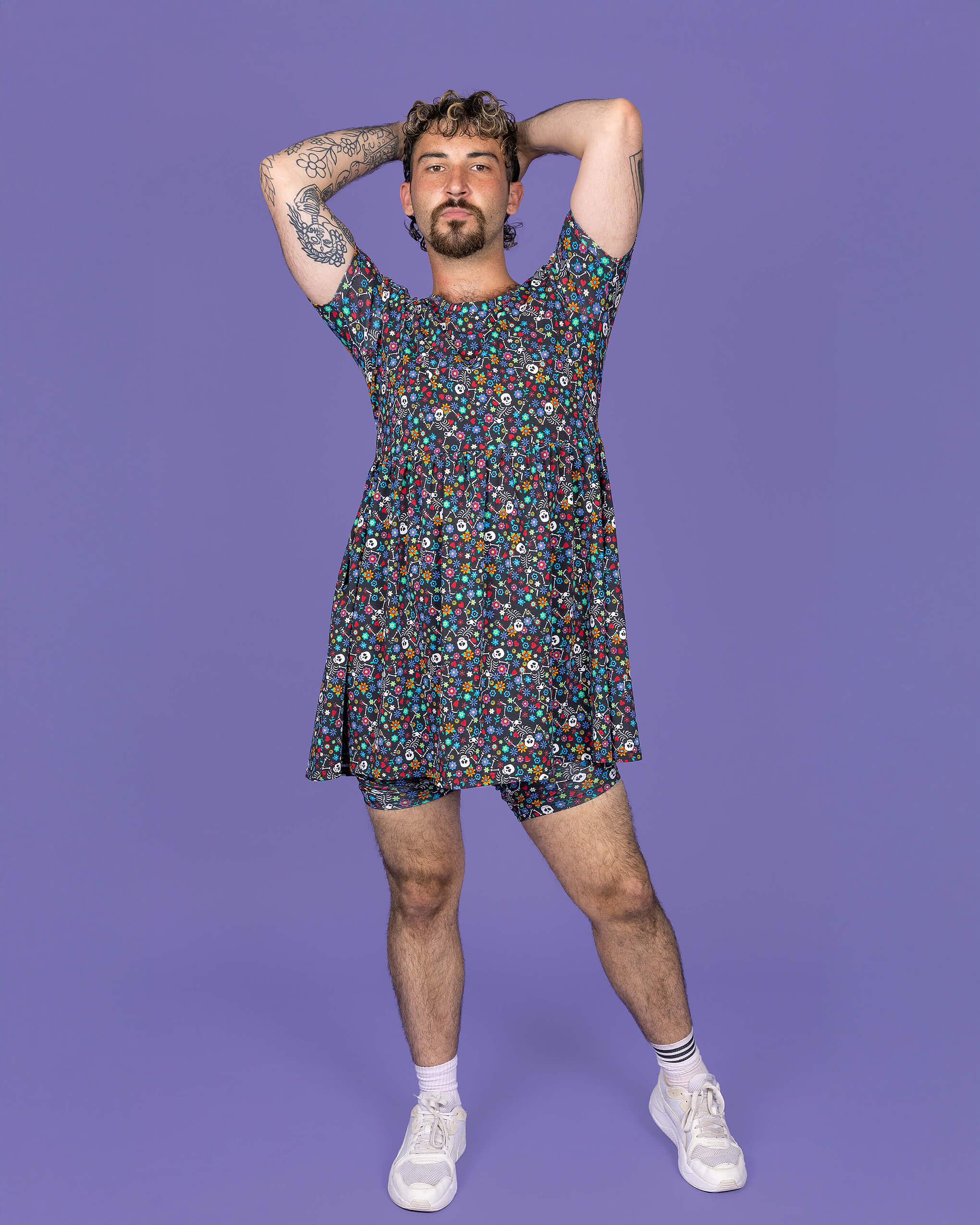 Boogie Bones Oversized Smock Dress - Image 14