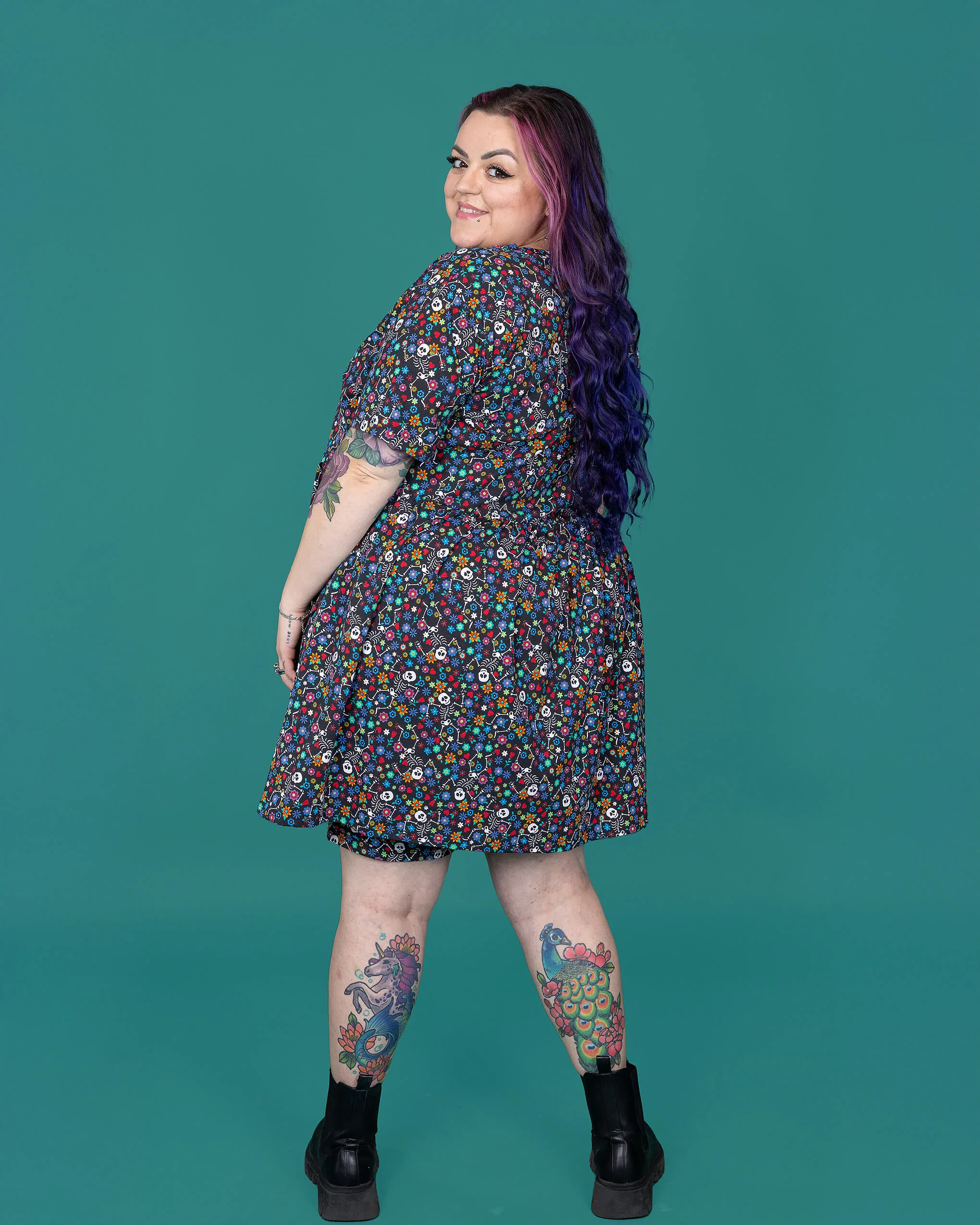 Boogie Bones Oversized Smock Dress - Image 15