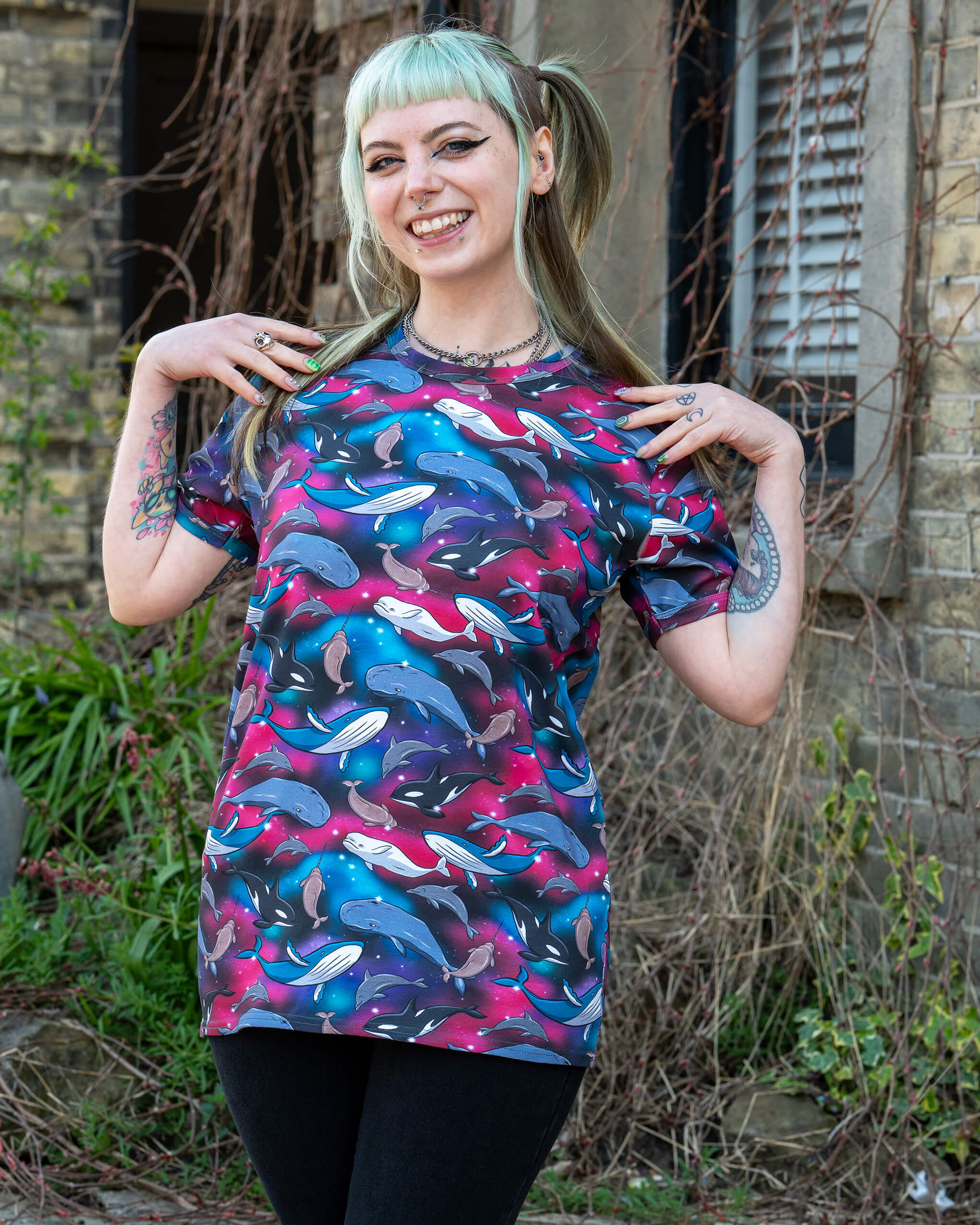 Cosmic Sea Short Sleeve T Shirt