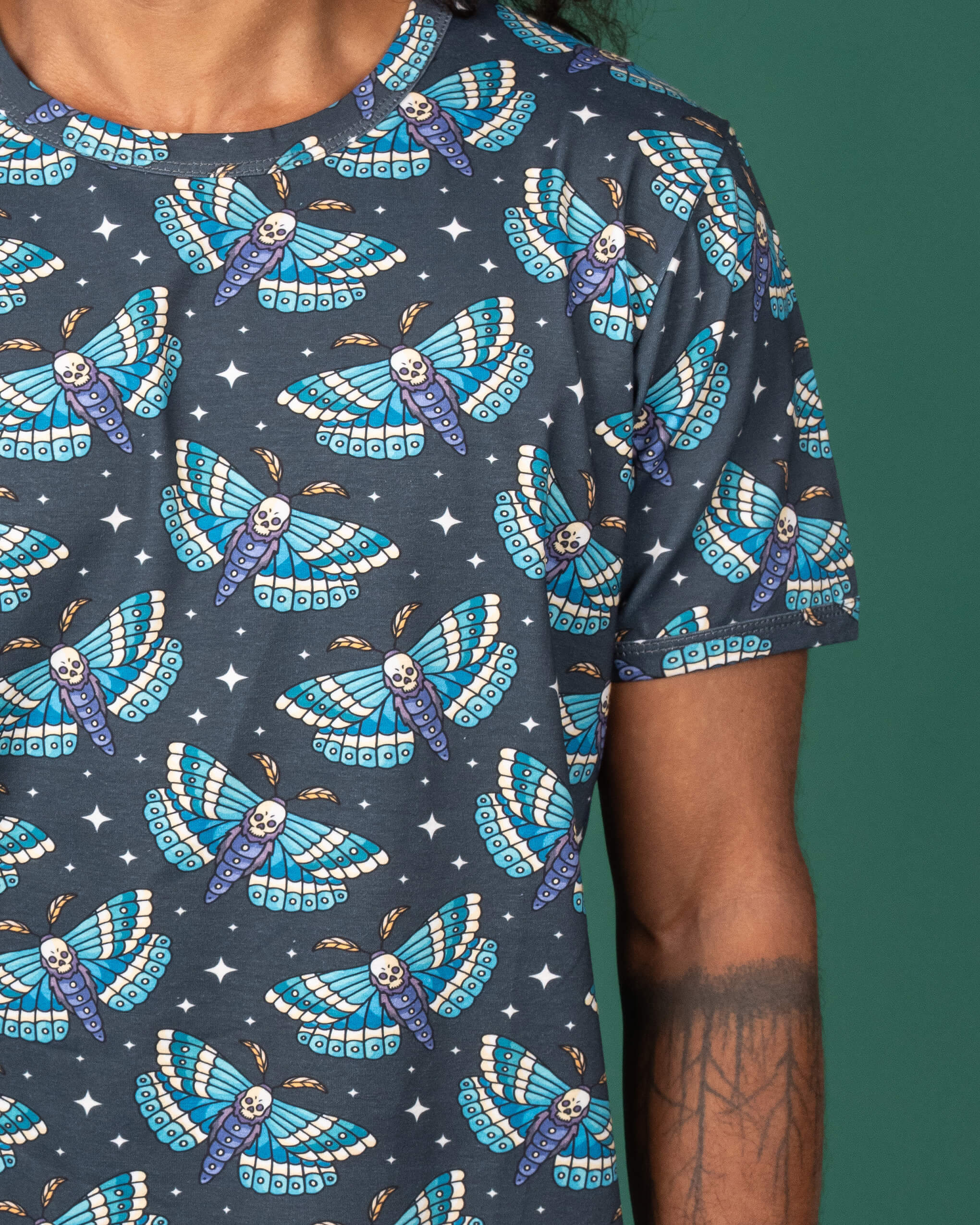 Halloween: Death Head Moth Short Sleeve T Shirt - Image 8