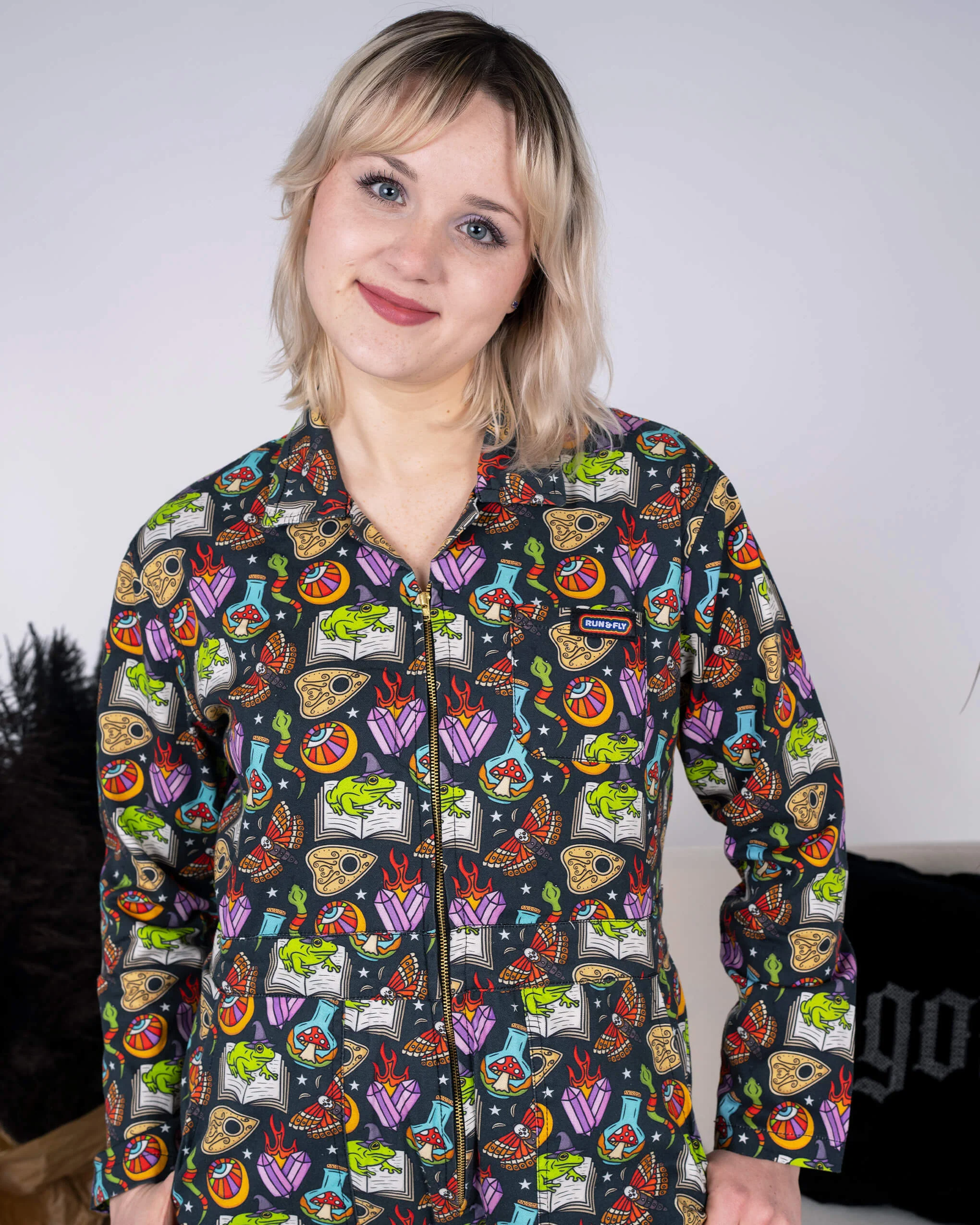 Bewitched Stretch Twill Boiler Suit - Image 6