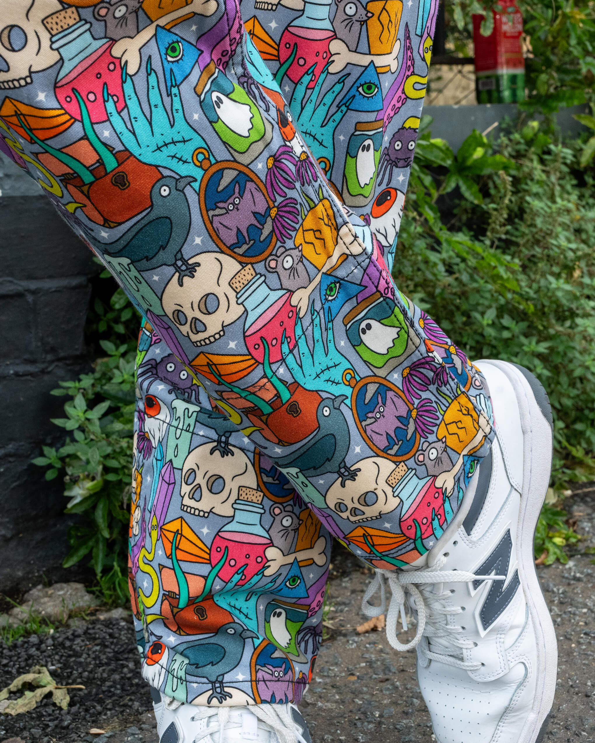Halloween: Spooky Stuff Stretch Twill Dungarees - Image 5