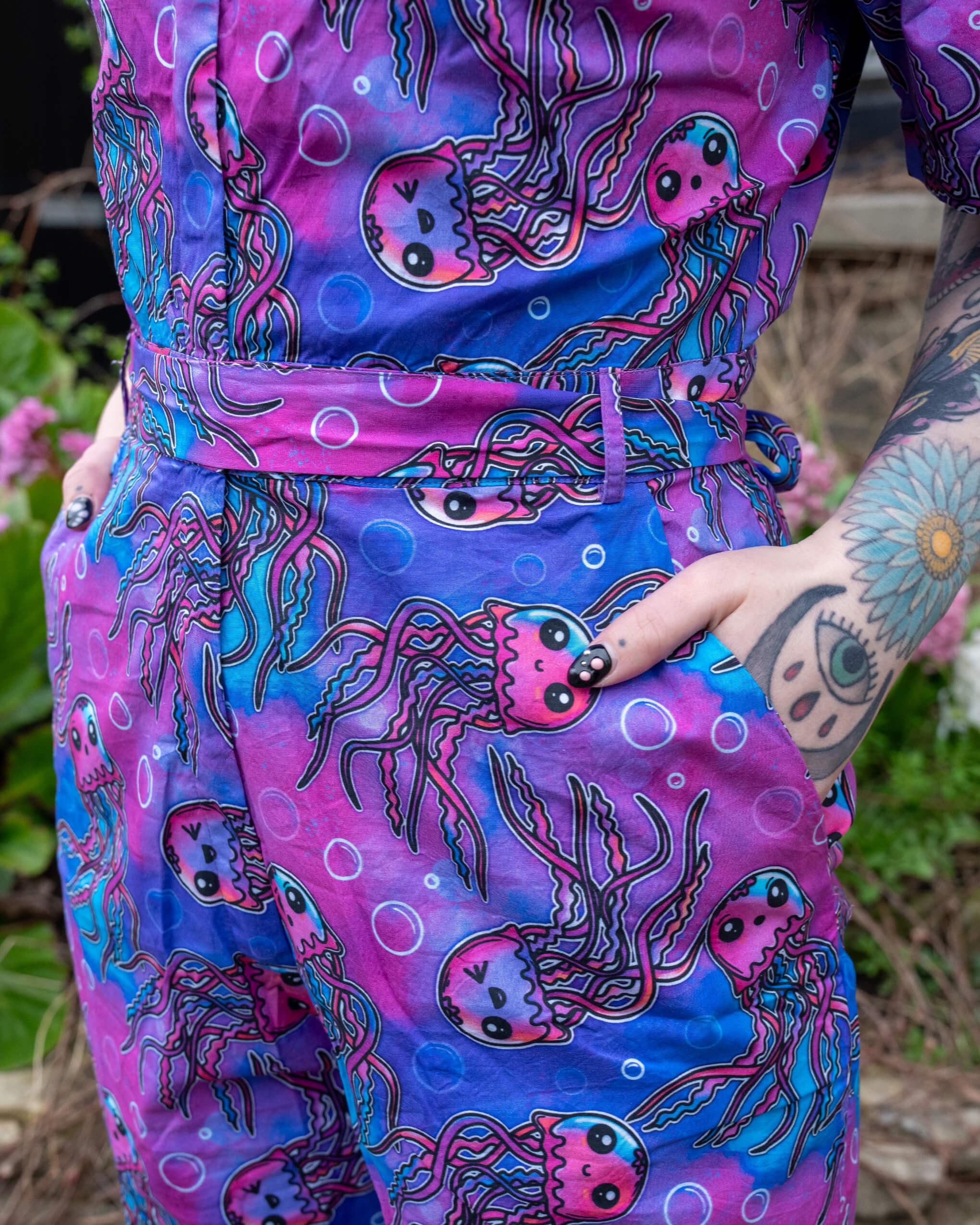 Jellyfish Stretch Jumpsuit - Image 9