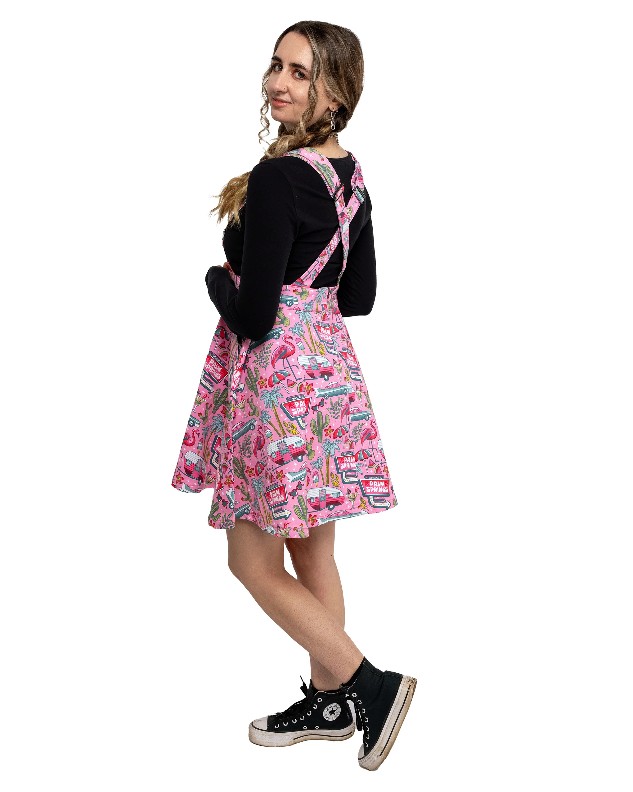Palm Springs Flared Pinafore - Image 5