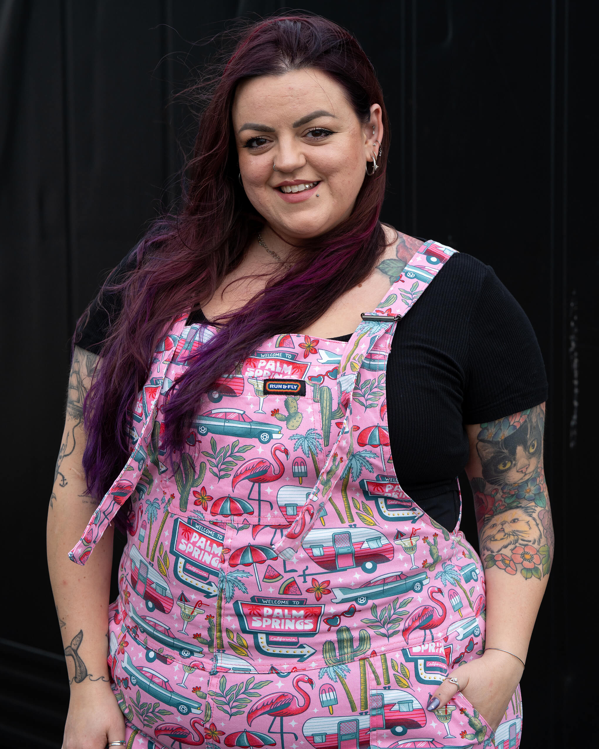 Palm Springs Stretch Twill Dungarees - Image 3