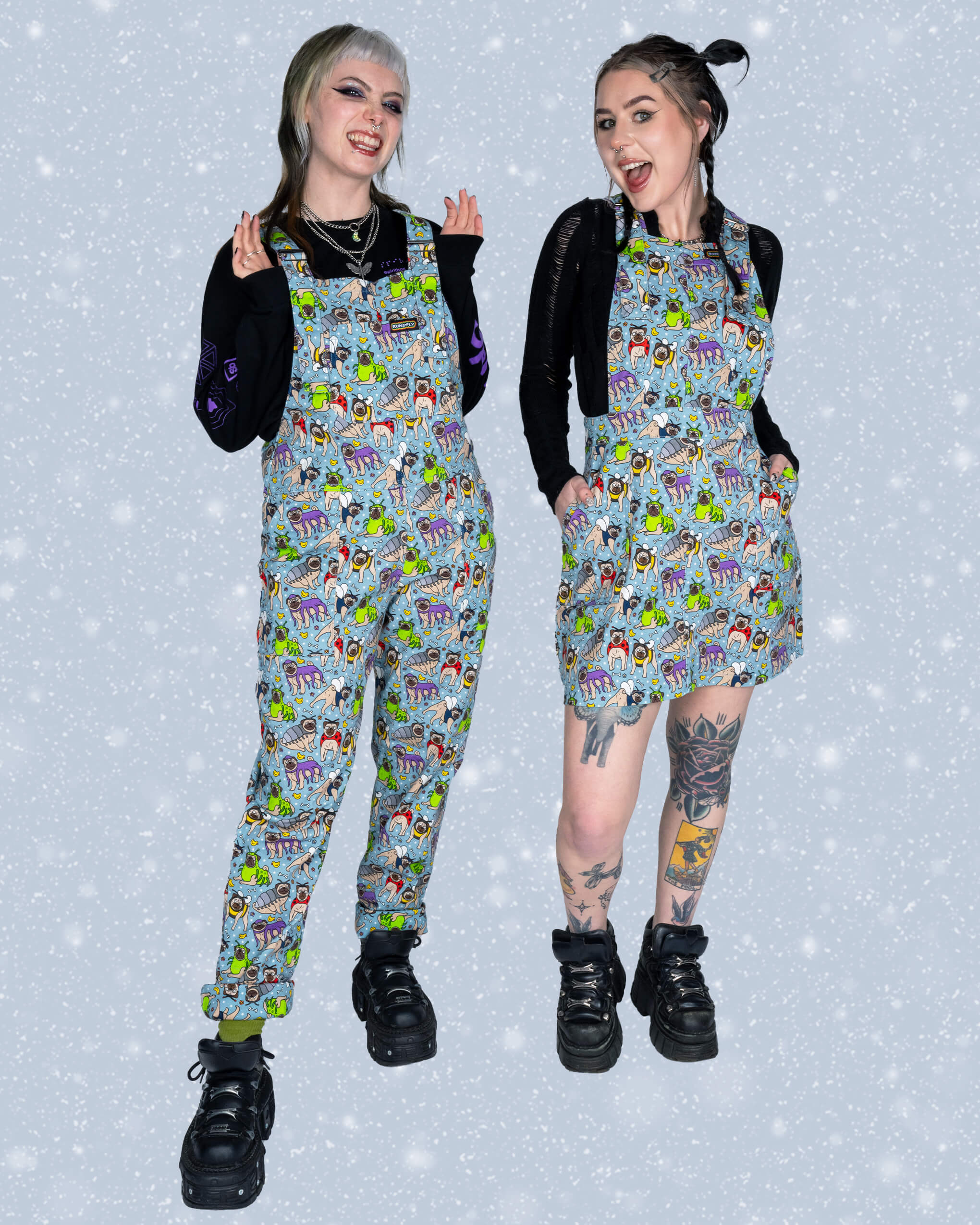 Pug Bugs Stretch Twill Dungarees - Image 11