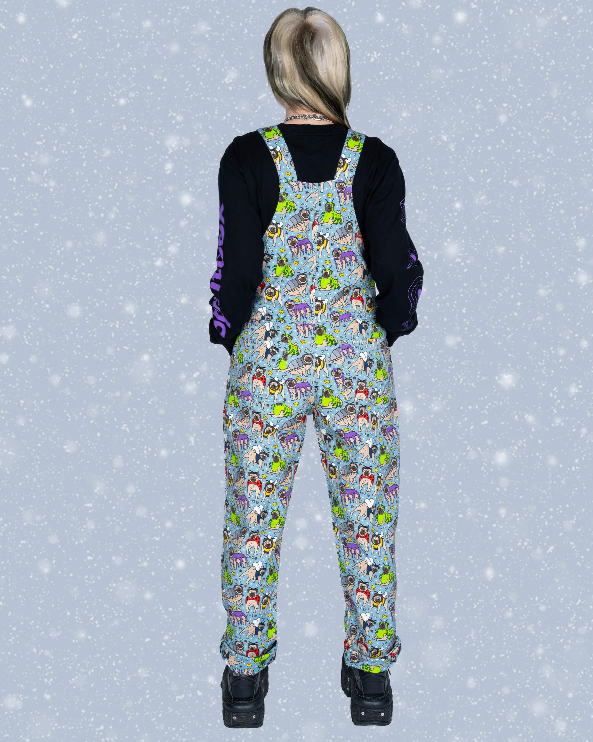 Pug Bugs Stretch Twill Dungarees - Image 8
