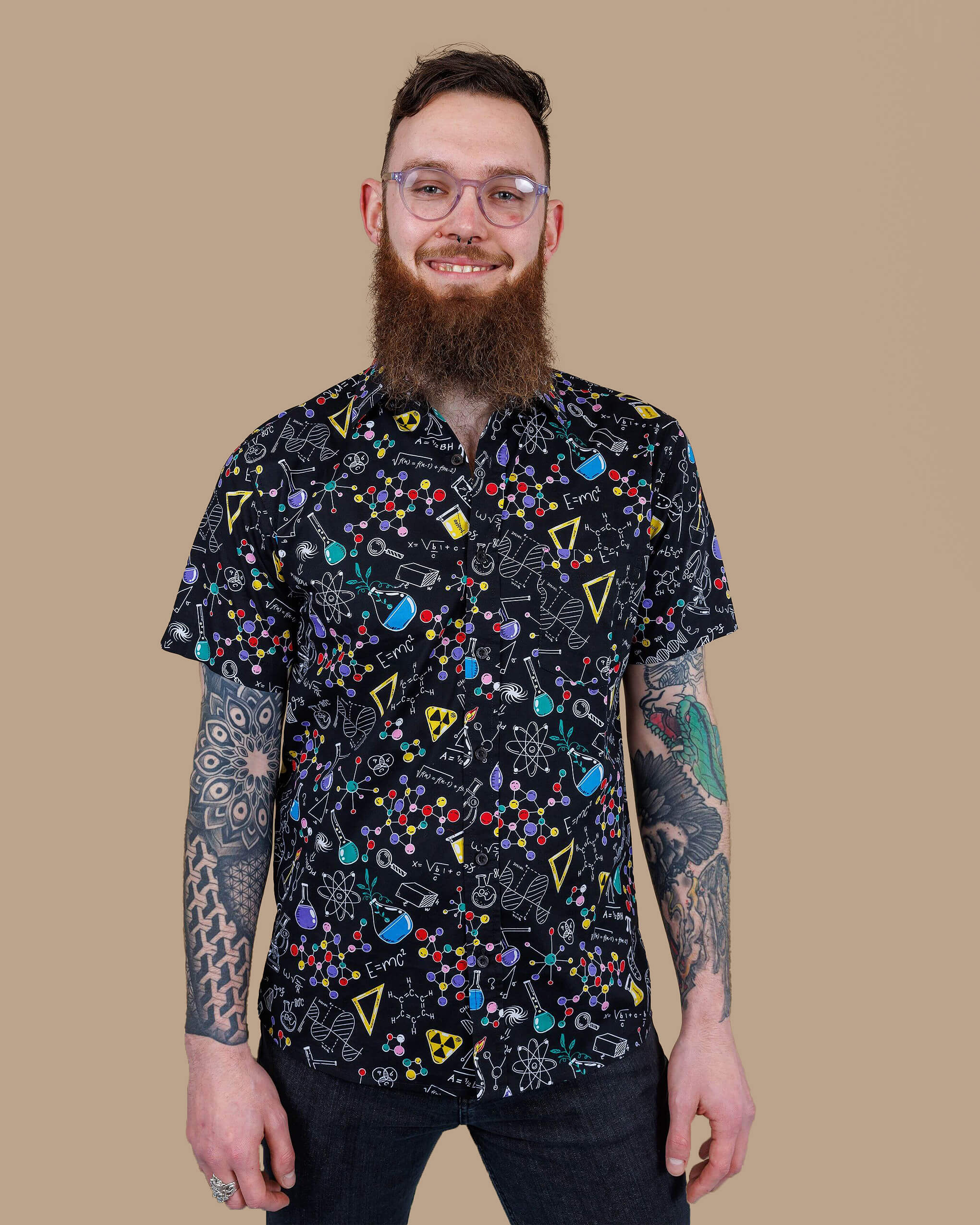 School of Science Print Short Sleeve Shirt